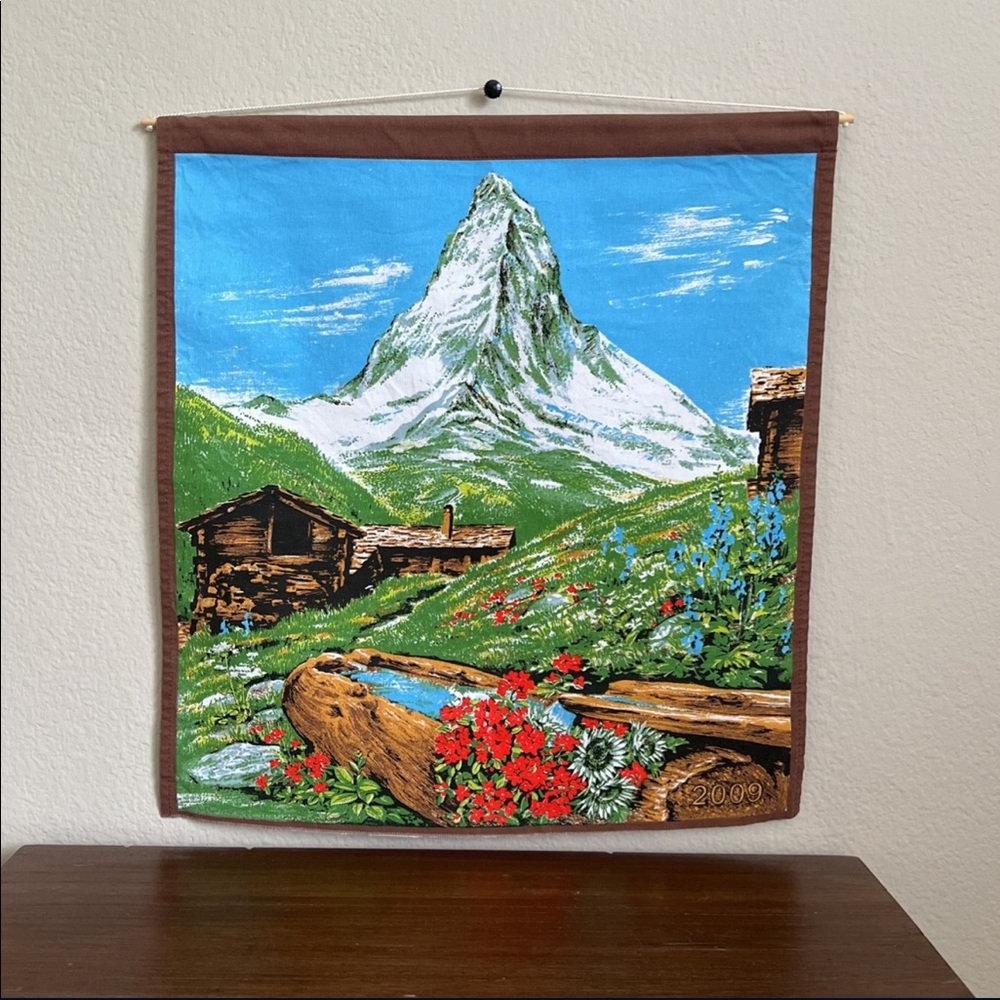 Mountain Prairie Hanging Cloth Art